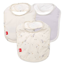 beary special delivery modal magnetic stay dry infant bib 3-pack