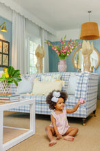 Branham Bubble Central Park Posies with Worth Avenue White Eyelet