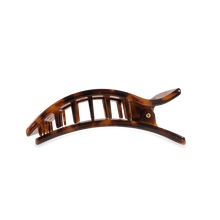 Flat Rectangle Hair Clip | Medium | Tortoise