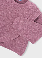 Textured Sweater Violet