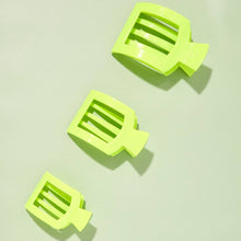 Flat Square Hair Clip | Medium | Summer Brights
