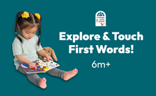 Touch & Feel First Words Interactive Board Book