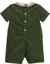 Mistletoe Velvet Boy Bubble Green