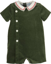 Mistletoe Velvet Boy Bubble Green
