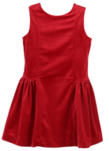 Deluxe Velvet Princess Dress Red