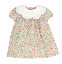 Storybook Vintage Scallop Dress, Orange