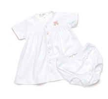 Classic Bow Pima Diaper Set