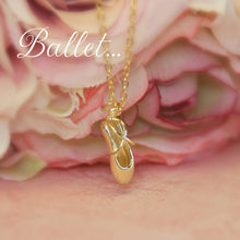Ballet Dance Shoe "Little Luxury" Necklace LG-3