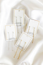 Screwback Stud Earrings - Devin Duster Gold