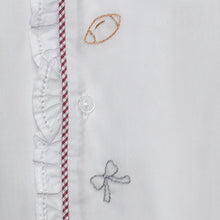 Bulldog Maroon/Grey Daygown Girl