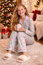 Ornaments Satin Loungewear Set