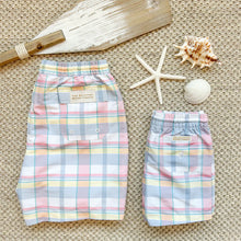 Tortola Trunks Tennis Pro Plaid With Worth Avenue White