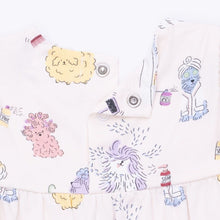 Spa Dogs Ruffle Sleeve Romper