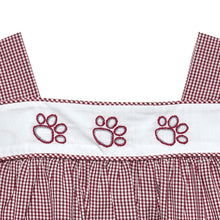 Bulldog Paw Prints Bubble