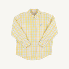 Dean's List Dress Shirt Forsyth Park Plaid with Beale Street Blue Stork