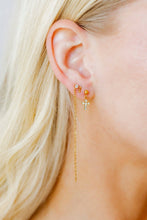 Screwback Stud Earrings - Darby Duster Gold