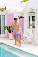 Men’s Toddy Swim Trunk, Lawn Party Plaid
