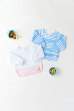 Biscuit Bib Dunwoody Daisy with Palm Beach Pink