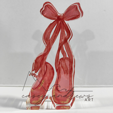 Casey Andrews Art Ballet Point Shoe Acrylic Block Dance Recital Gift