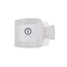 Coconut White Small Flat Square Clip