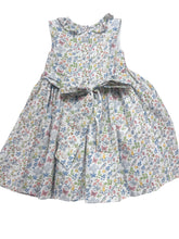 Christina Smocked Dress in Greenville Garden Butterfly