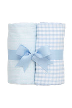 Lullaby Blue Set of Two Fabric Burps
