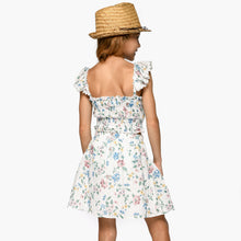 Printed Top with Ruffle Shoulders