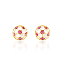 Soccer Ball | Cutie Stud Earrings for Kids