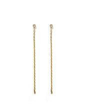 Screwback Stud Earrings - Darby Duster Gold