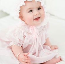 Rosette Pink Bishop Dress(86546FN)