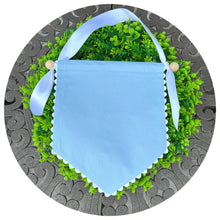 Cotton Pique Banner with Trim and Hanging Set