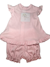 Pink Knit Ballerina Bloomer Set