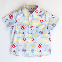 Beau Shirt - Beach Days Blue