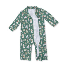 Christmas Dogs Uni Long Sleeve Coat Style Romper