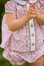 Ruffled Sally Bloomer Set Pumpkins