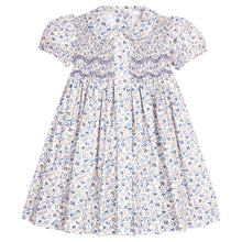 Smocked Bridget Dress Wisteria Floral