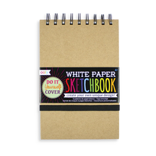 Large, White DIY Cover Sketchbook