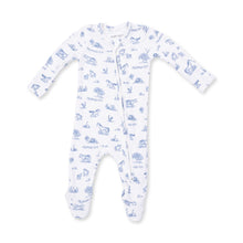 Farm Friends 2 Way Zipper Footie