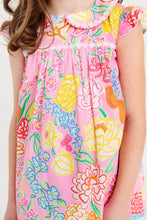 Franny Frock Sheridan French Floral with Worth Avenue White