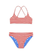 Waverly Reversible Bikini Red Stripe