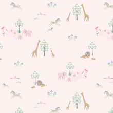 pink serene safari modal baby blanket