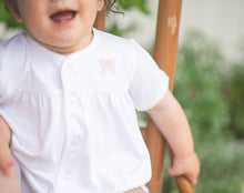 Classic Bow Pima Diaper Set