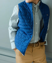 Quilted Vest, Navy