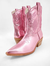 Zahara Boots Pink Metallic