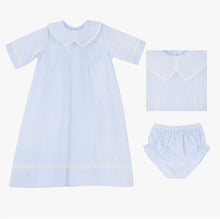 BABY SIMPLE COTTON DAYGOWN Blue