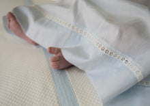 BABY SIMPLE COTTON DAYGOWN Blue
