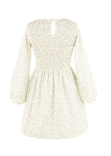 The Sophie Shirred Dress Green