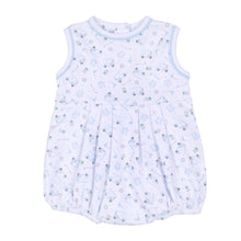 Little Golfer Print Bubble - Light Blue