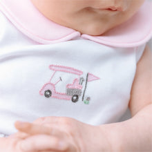 Little Golfer Pink Collared Bubble