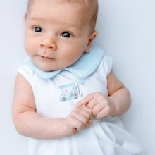 Little Golfer Light Blue Collared Bubble